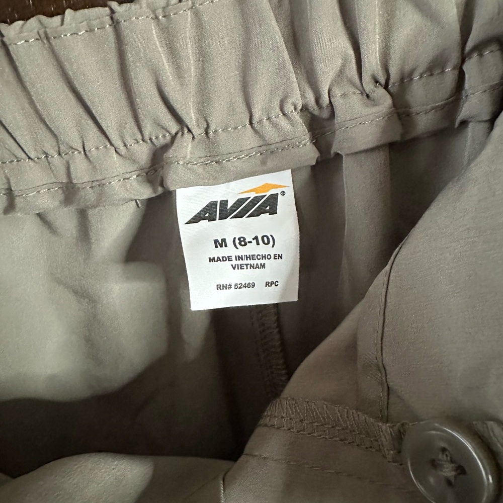 Avia Womens Light Gray Dress Pants - Picture 3 of 4